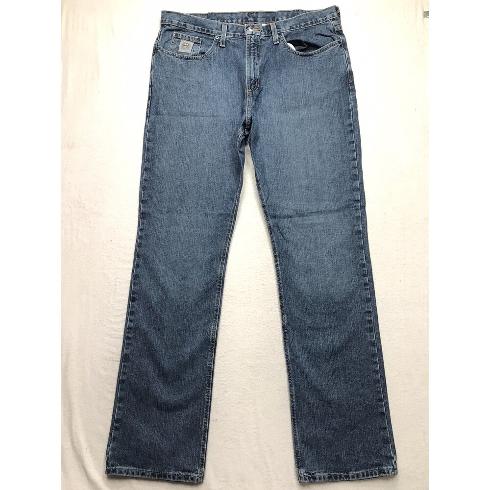 CINCH Silver Label Jean Men 38x36 Straight Leg Cowboy Western Rodeo